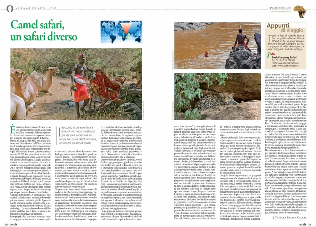 Camel Safari: Un safari diverso a dorso di dromedario