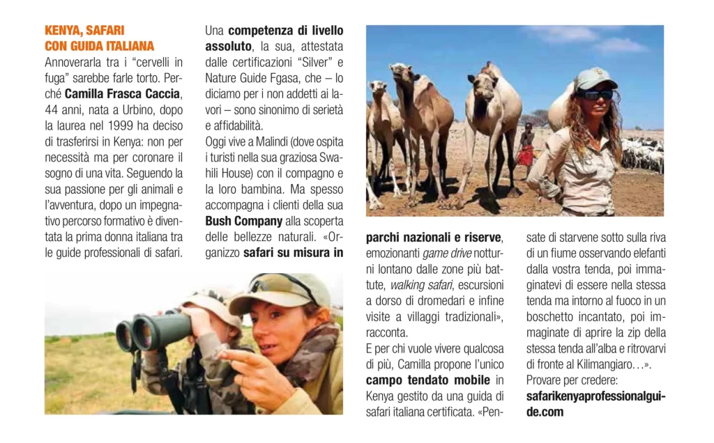 Oasis: Safari in Kenya con guida italiana