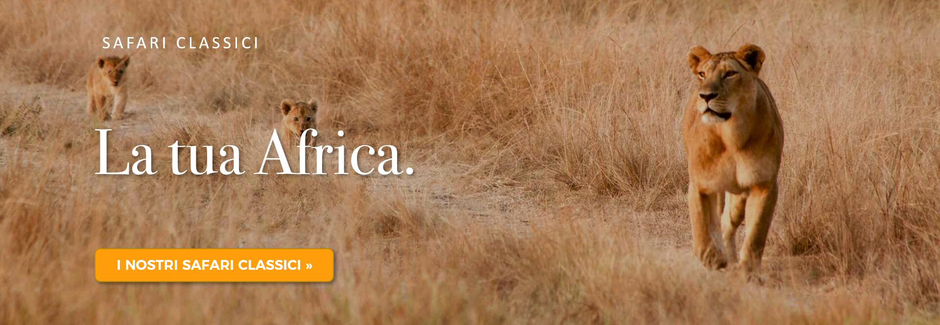 La tua Africa - i nostri safari classici in Kenya La tua Africa - i nostri safari classici in Kenya