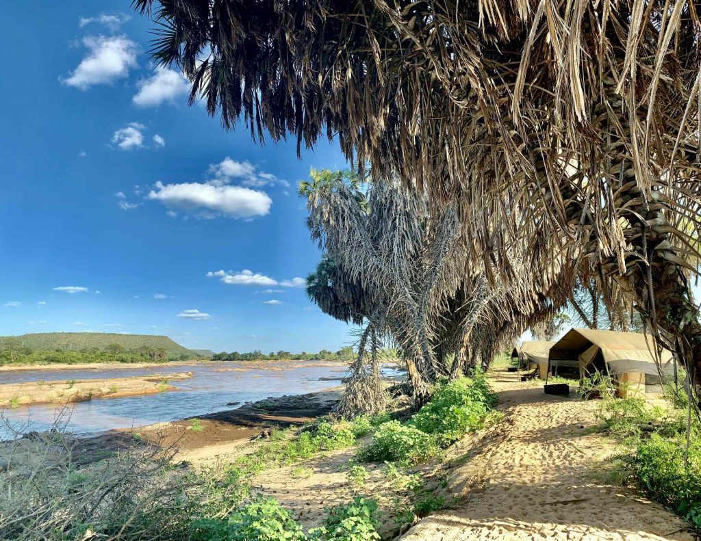 The Bush Camp in Kenya sul fiume
