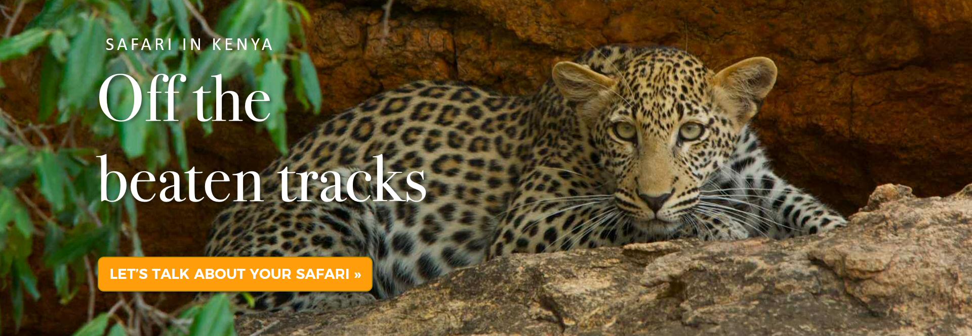 Safari In Kenya off the beaten tracks