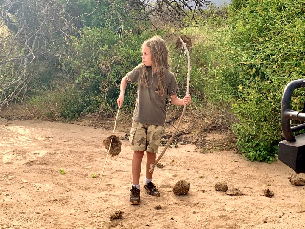 In Kenya con i bambini